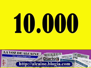 En apenas 18 meses... 50.000 visitas a LA VOZ DE ALCAINE