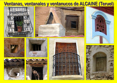 Rincones de Alcaine (5)... ventanas de vida