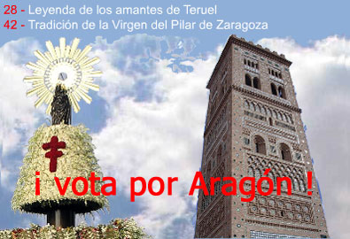 Aragón también cuenta... ¡ VOTÉMOS POR LO NUESTRO !