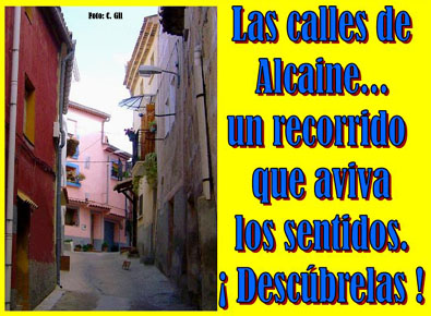 RINCONES DE ALCAINE (9): un paseo por las calles de Alcaine