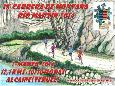 Presentada por la organización la IX Carrera de Montaña Río Martín