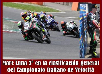 Buen inicio de temporada del piloto alcainés MARC LUNA, en el Campionato Italiano de Velocità (CIV), con su Kawasaki Ninja 400