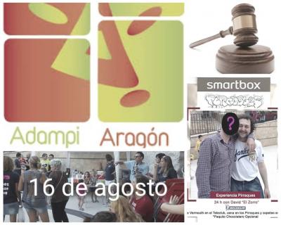 La Comisión de Fiestas de Alcaine, SOLIDARIOS un año más. Subasta y sorteo en favor de ADAMPI-Aragón